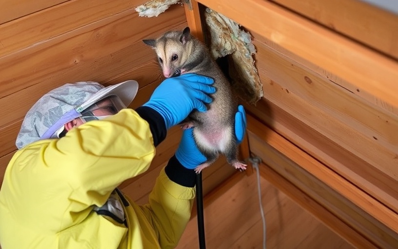 Roof & Ceiling Possum Removal in Newtown
